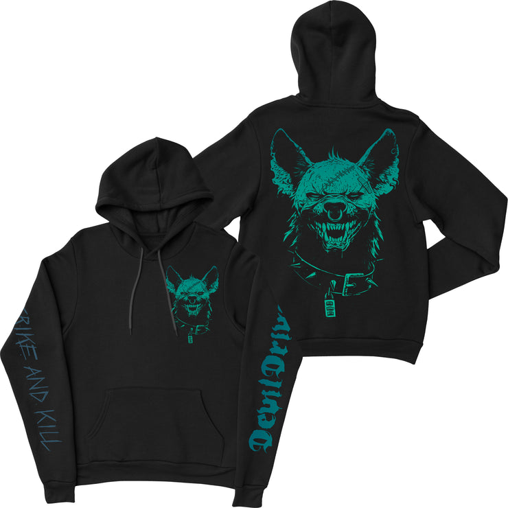 DevilDriver - Gradient Hyena pullover hoodie – Night Shift Merch