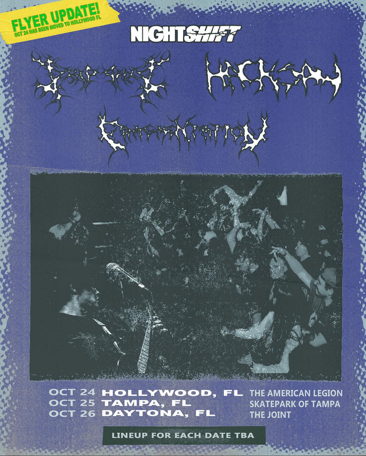 10/26: Dripping, Chaos Relic, Fragmentation & Hacksaw @ The Joint (Daytona Beach, FL) ticket