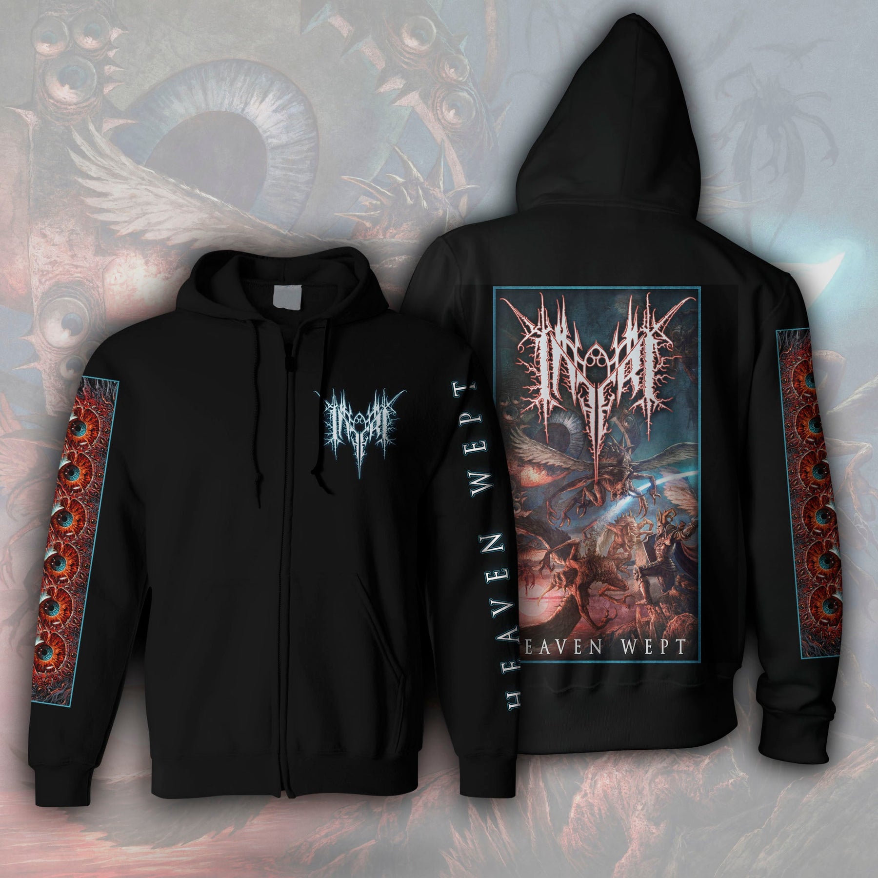 INFERI - Heaven Wept Hoodie – Night Shift Merch