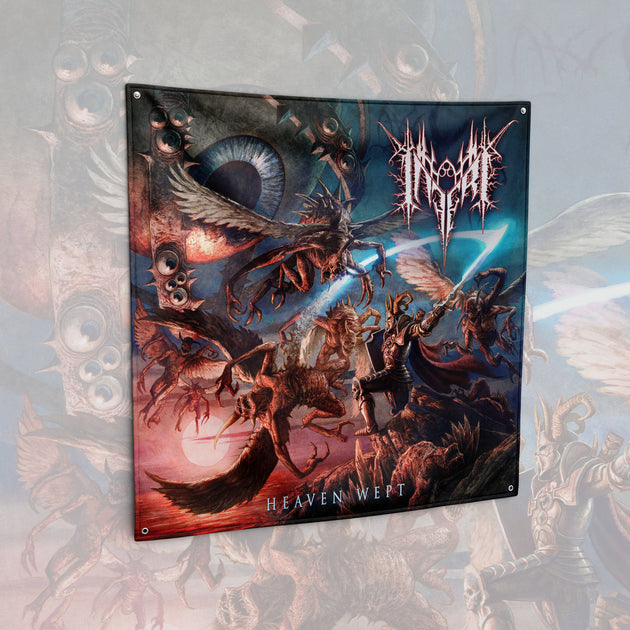INFERI - Heaven Wept Wall Flag – Night Shift Merch