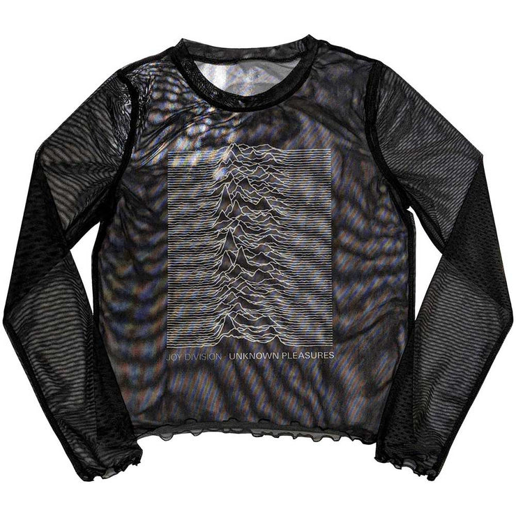 Joy Division - Unknown Pleasures (mesh) ladies long sleeve