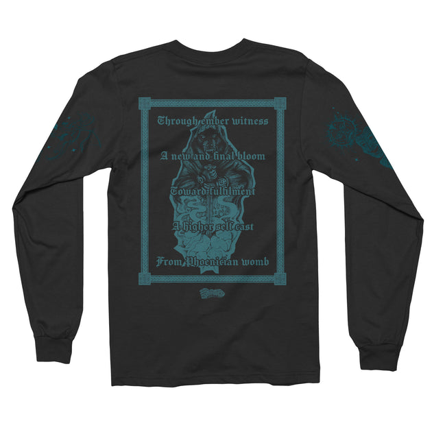 Kommodus - A Foetal Wolf In Stained Glass long sleeve – Night Shift Merch