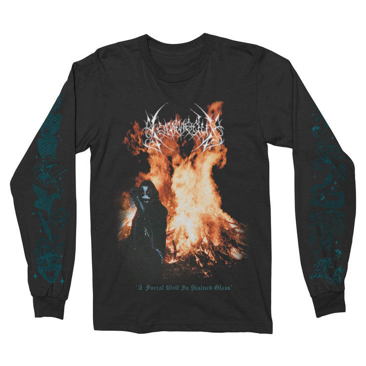 Kommodus - A Foetal Wolf In Stained Glass long sleeve *PRE-ORDER*