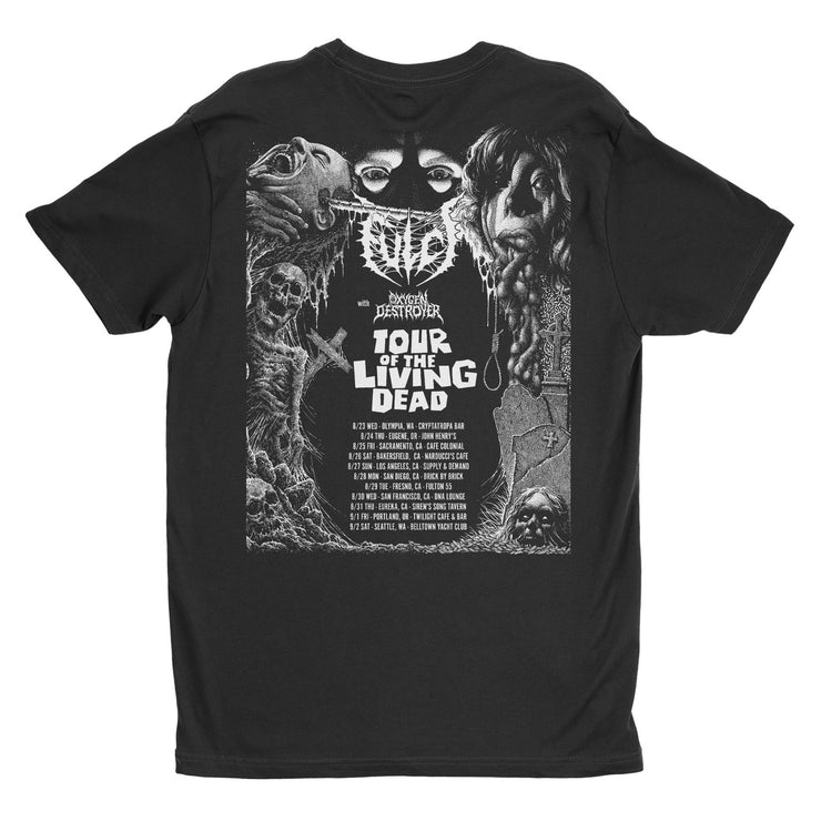 Fulci - Tour Of The Living Dead t-shirt