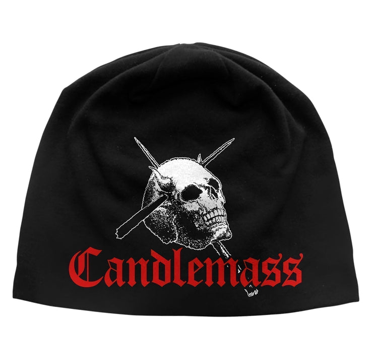 Candlemass - Logo skull cap