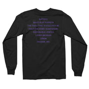 Metallica - Master Of Puppets Tracks long sleeve