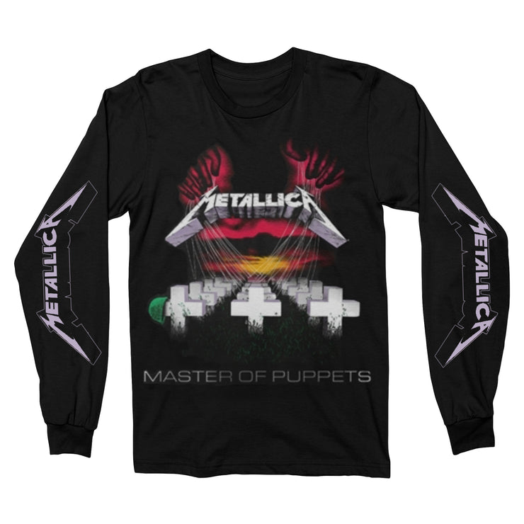Metallica - Master Of Puppets Tracks long sleeve