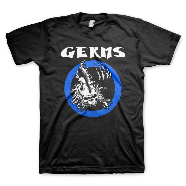 Germs - Mohawk Skull t-shirt