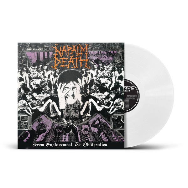 Napalm Death - From Enslavement To Obliteration 12” [White Vinyl] *PRE-ORDER*