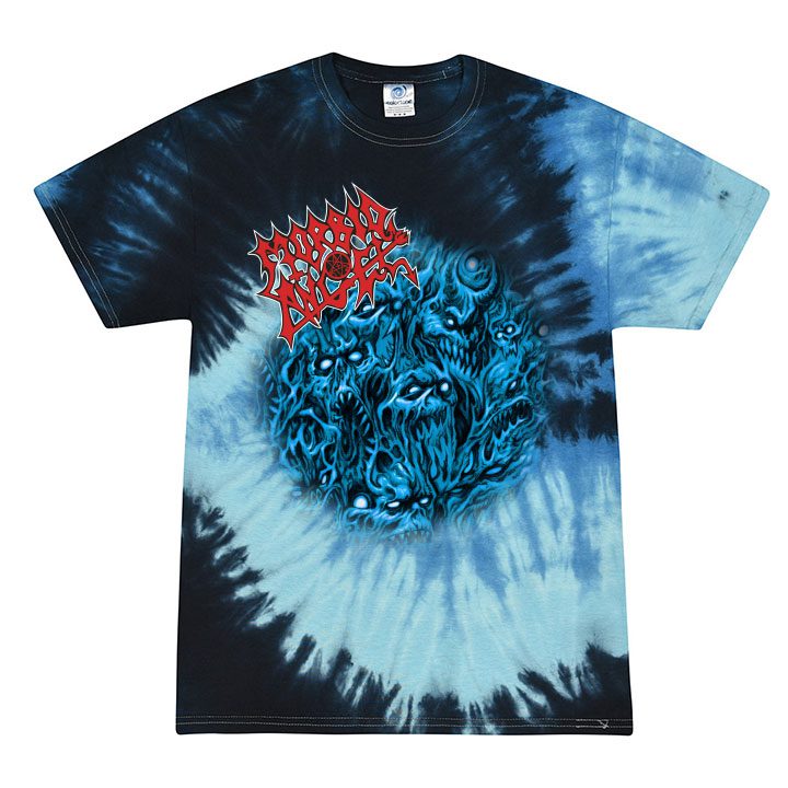 Morbid Angel - Altars Of Madness Blue Tie-Dye t-shirt