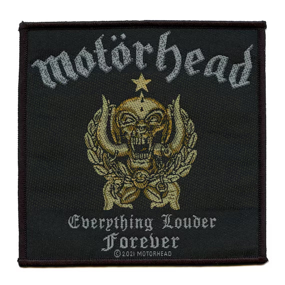 Motorhead - Everything Louder Forever patch