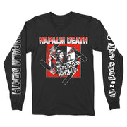 Napalm Death - Nazi Punks Fuck Off [Green ND] long sleeve