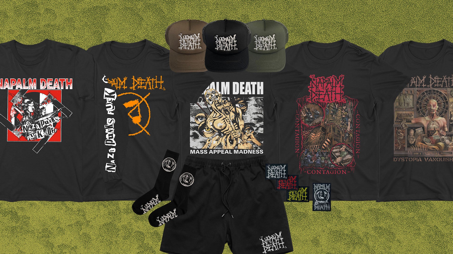 Napalm Death – Night Shift Merch