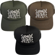 Napalm Death - Embroidered Logo [Green ND] trucker hat