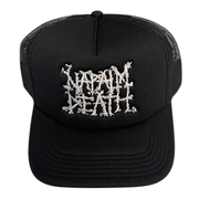 Napalm Death - Embroidered Logo [Green ND] trucker hat