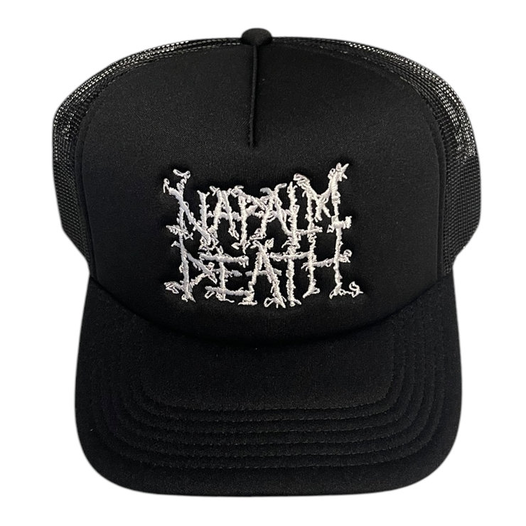 Napalm Death - Embroidered Logo [Green ND] trucker hat