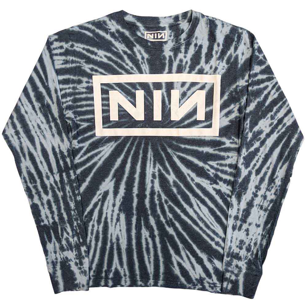 Nine Inch Nails - Logo (tie-dye) long sleeve – Night Shift Merch