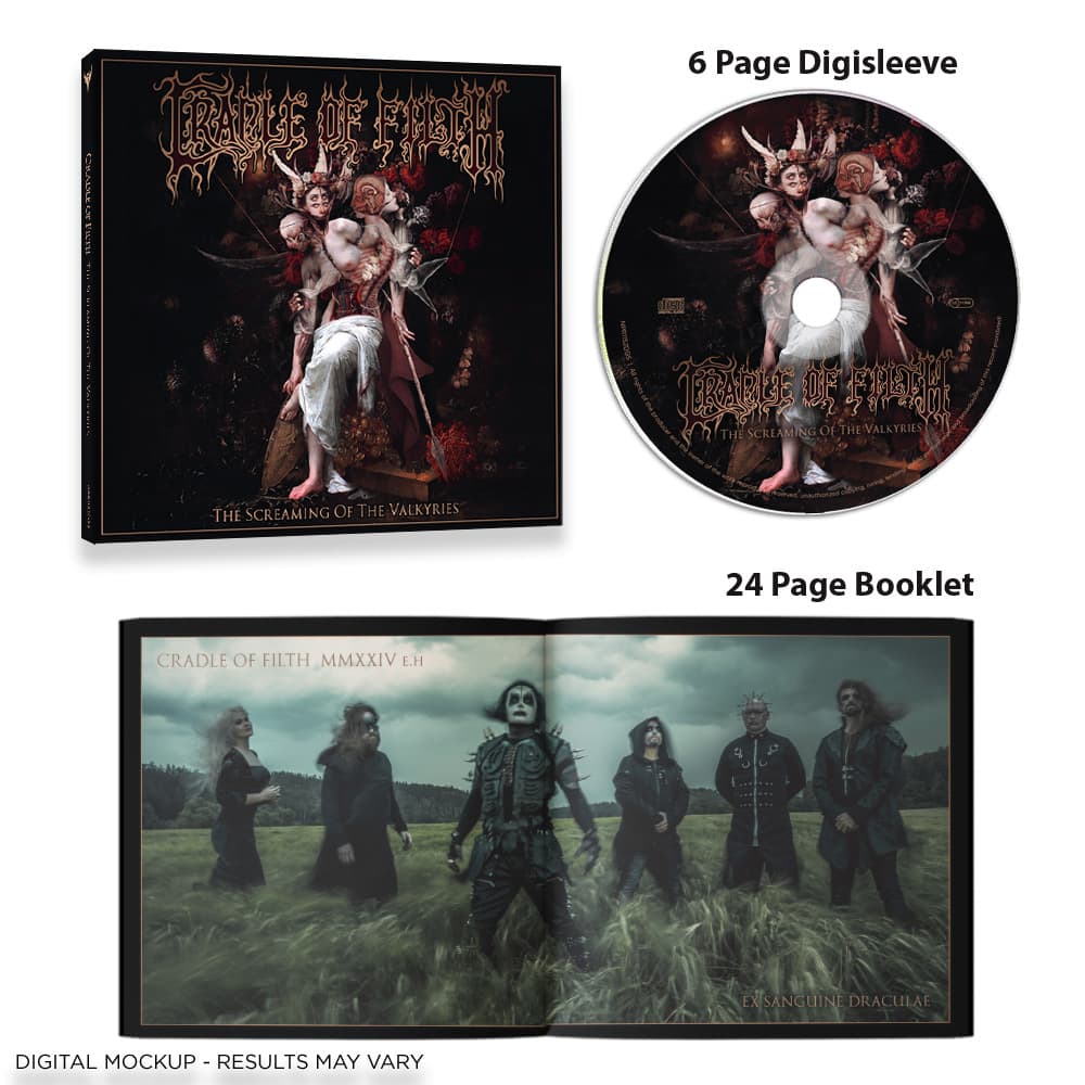 Cradle Of Filth - The Screaming Of The Valkyries CD – Night Shift