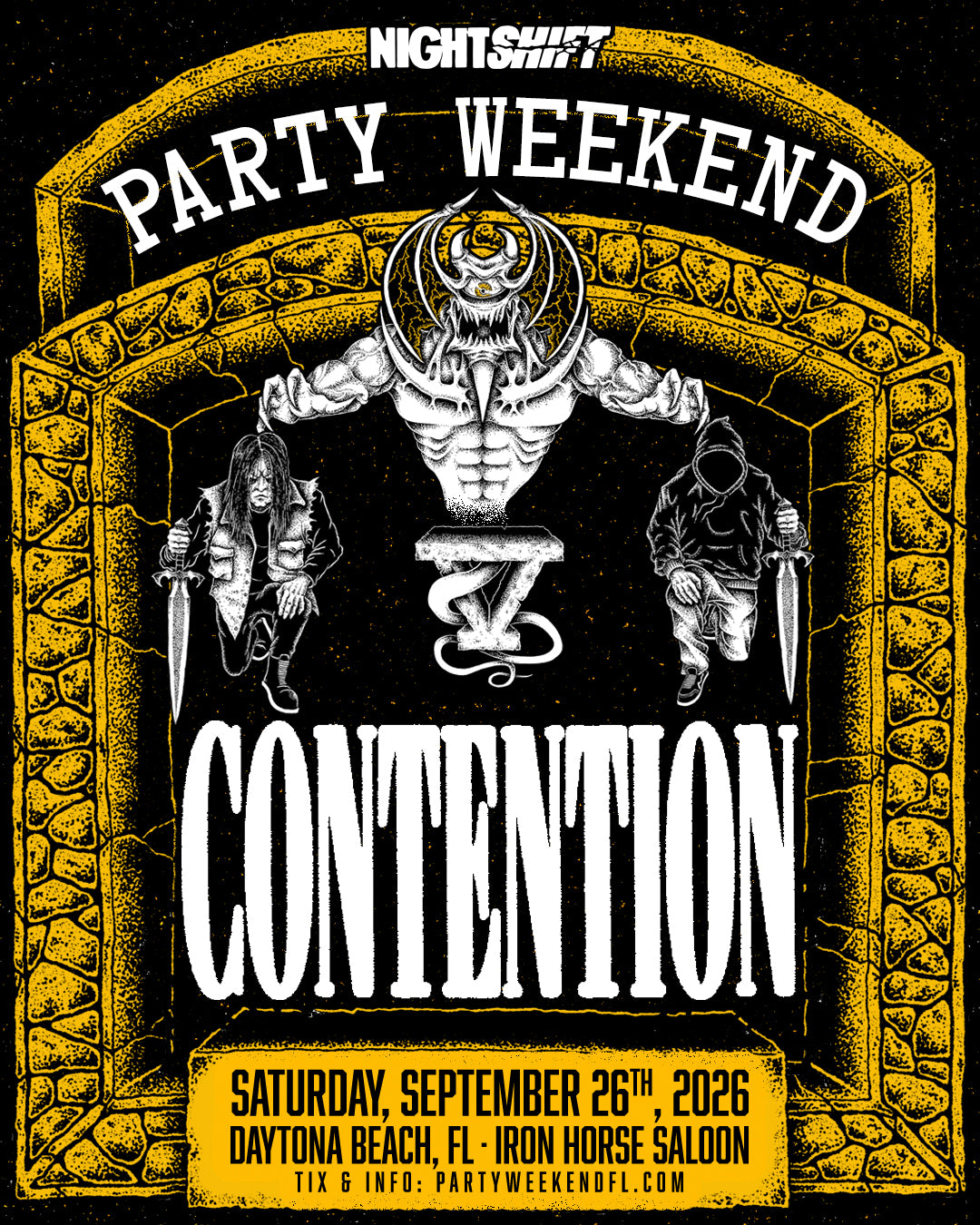 Night Shift Party Weekend 2026 – Night Shift Merch