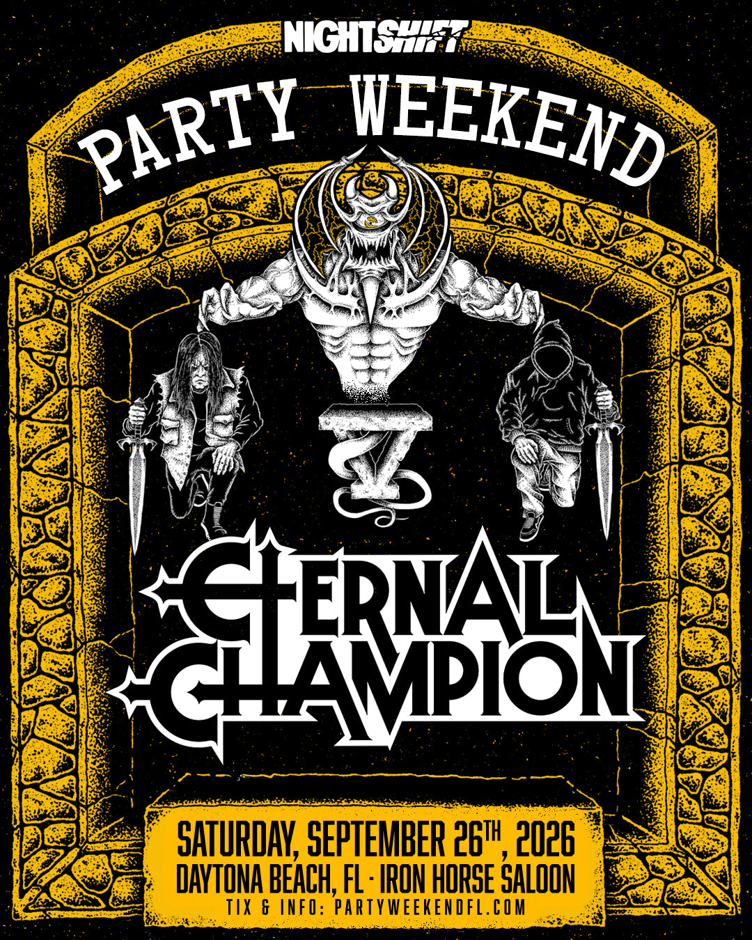 Night Shift Party Weekend 2026 – Night Shift Merch