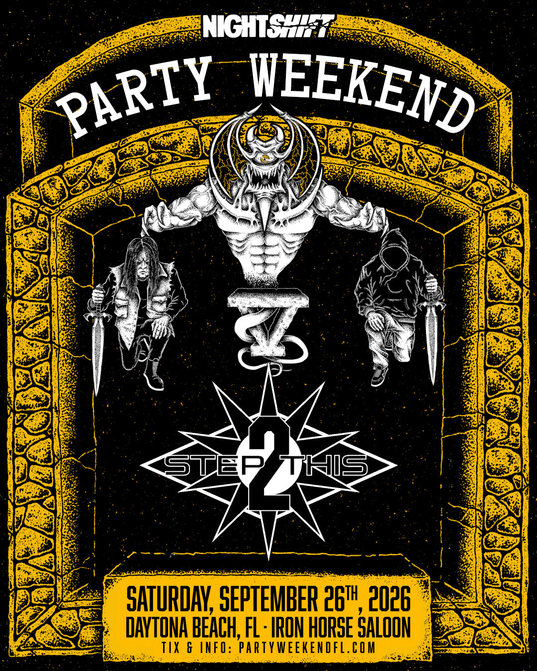 Night Shift Party Weekend 2026 – Night Shift Merch