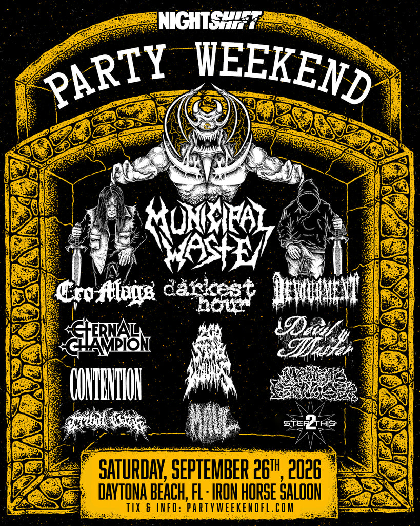 Party Weekend 2026 ticket – Night Shift Merch