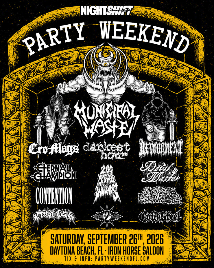 Party Weekend 2026 ticket – Night Shift Merch