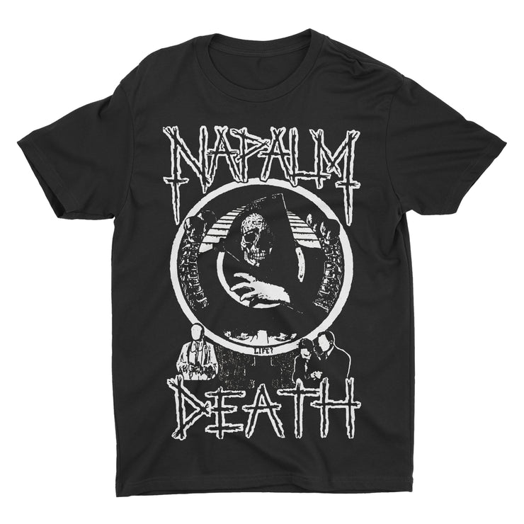 Napalm Death - Life? (B&W) t-shirt