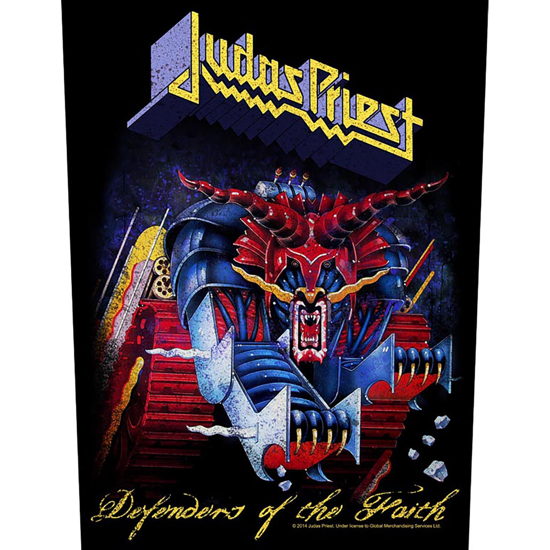 Judas Priest - Defenders Of The Faith back patch – Night Shift Merch
