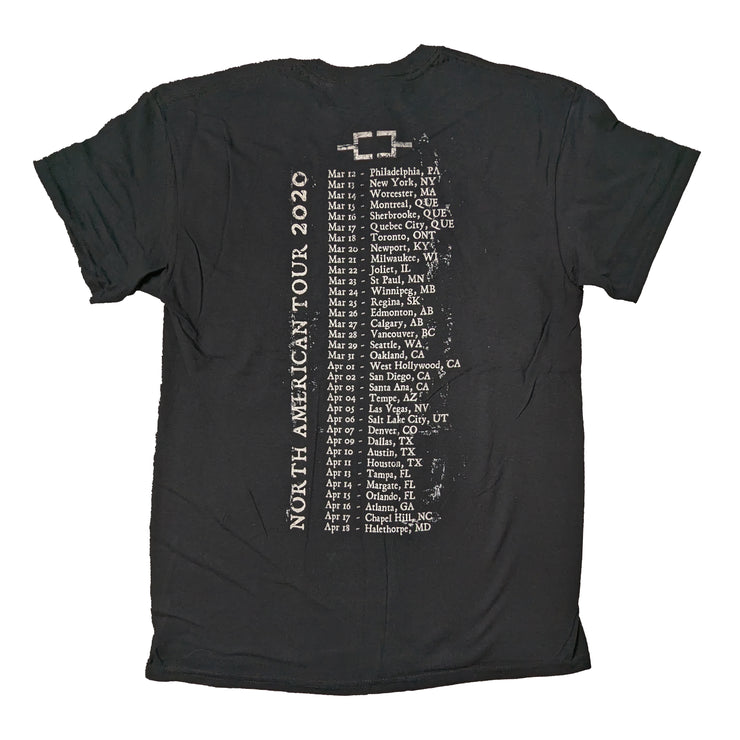 Omnium Gatherum - The Burning Cold Tour t-shirt