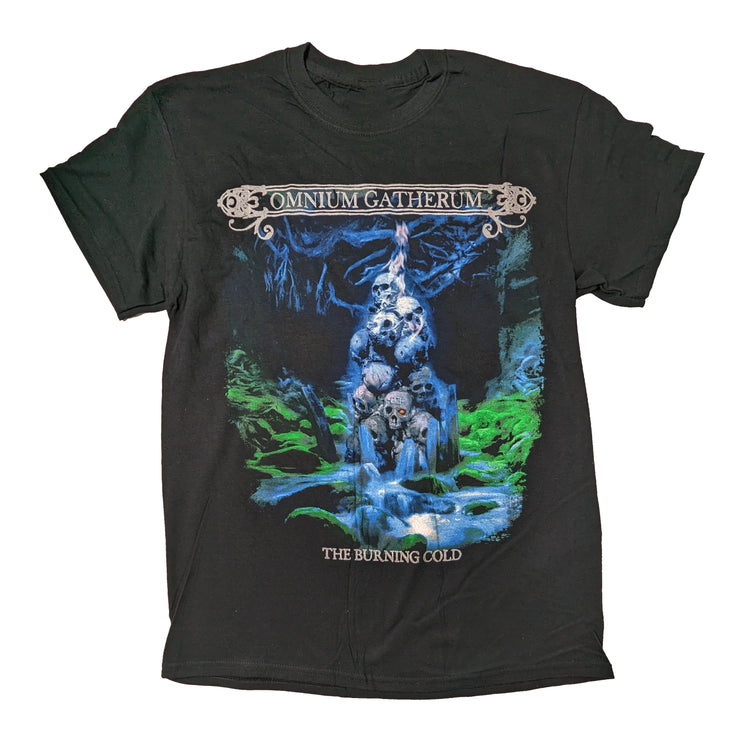 Omnium Gatherum - The Burning Cold Tour t-shirt