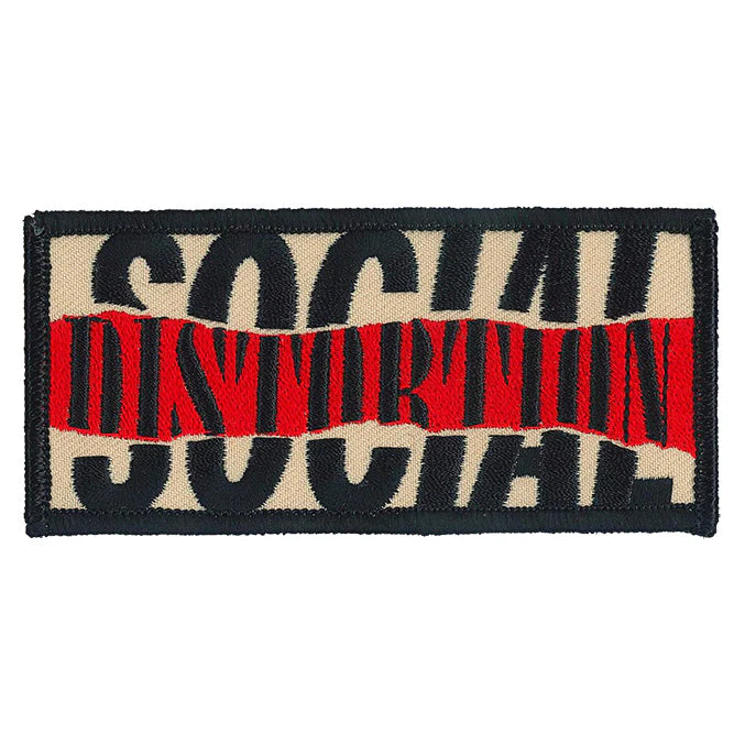 Social Distortion - Ripped Logo patch