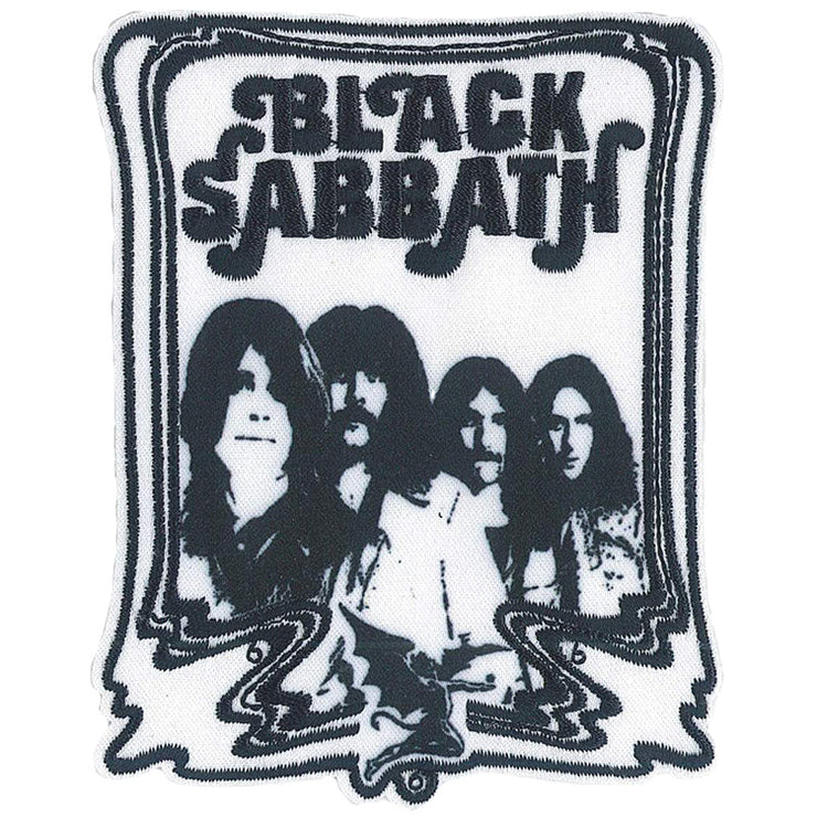 Black Sabbath - Black & White patch