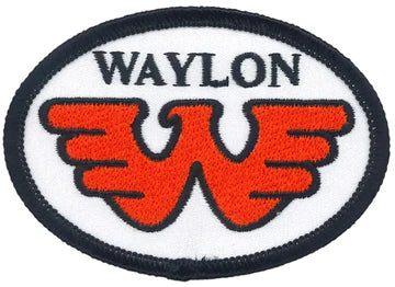 Waylon Jennings - Logo patch