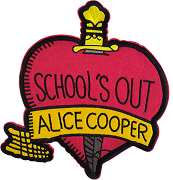 Alice Cooper - School's Out oversized patch