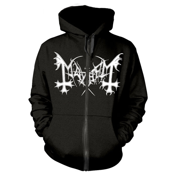 Mayhem - De Mysteriis Dom Sathanas zip-up hoodie