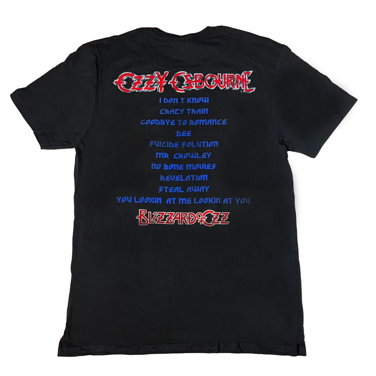 Ozzy Osbourne - Blizzard Of Ozz Tracklist t-shirt