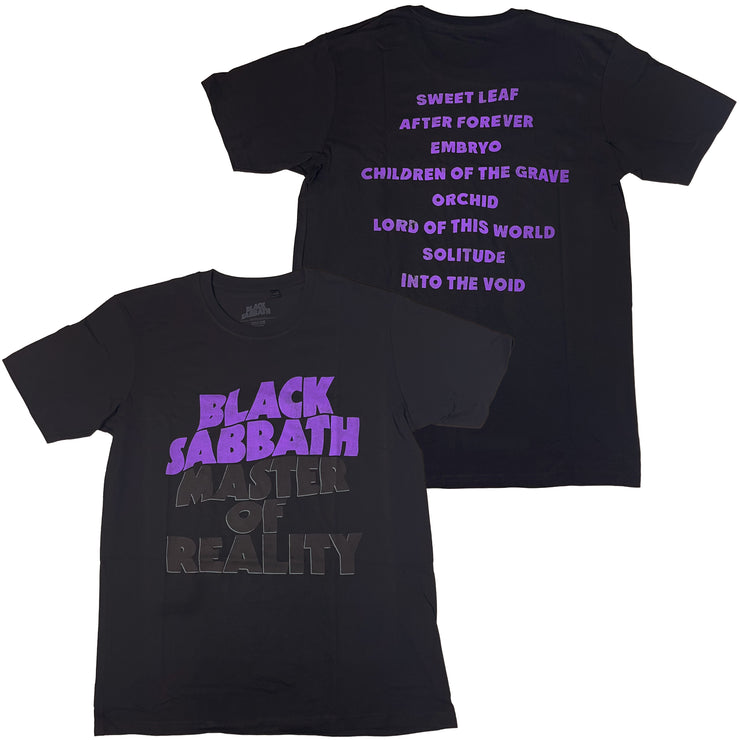 Black Sabbath - Masters Of Reality Album t-shirt