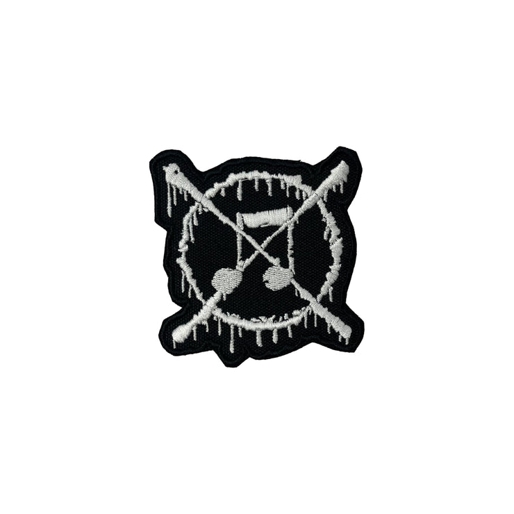 Anti-Music - Yellow Logo patch