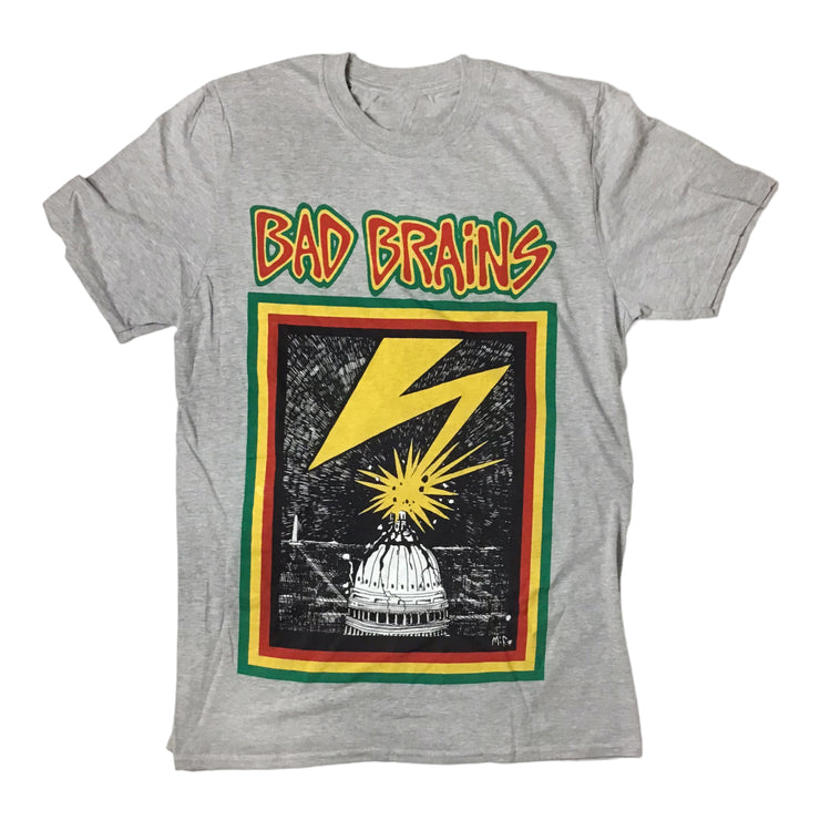 Bad Brains - Capitol (grey) t-shirt – Night Shift Merch