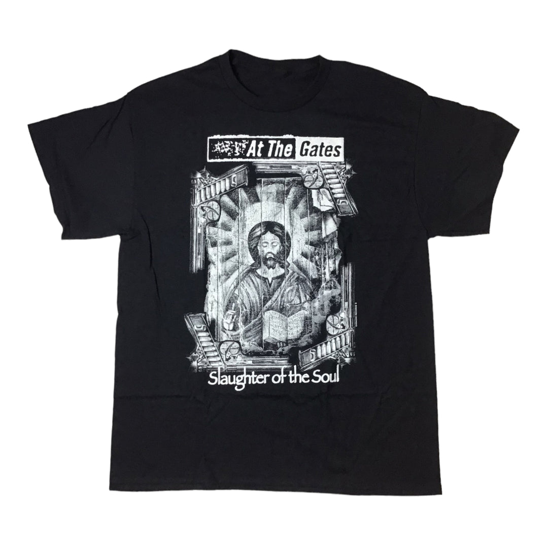At The Gates - Slaughter Of The Soul B&W t-shirt – Night Shift Merch