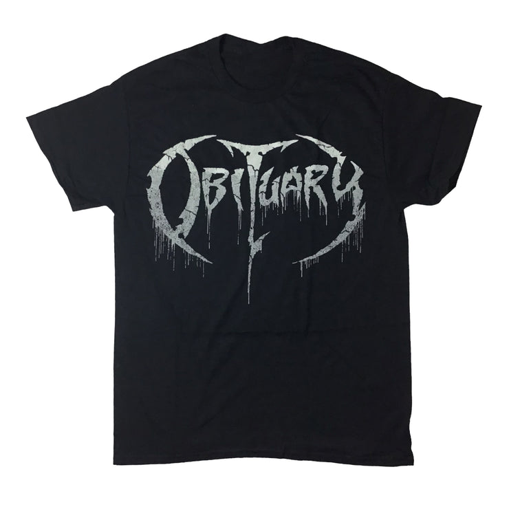 Obituary - Distressed Logo t-shirt