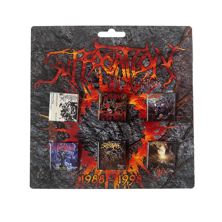 Suffocation - 1988-1998 button pack