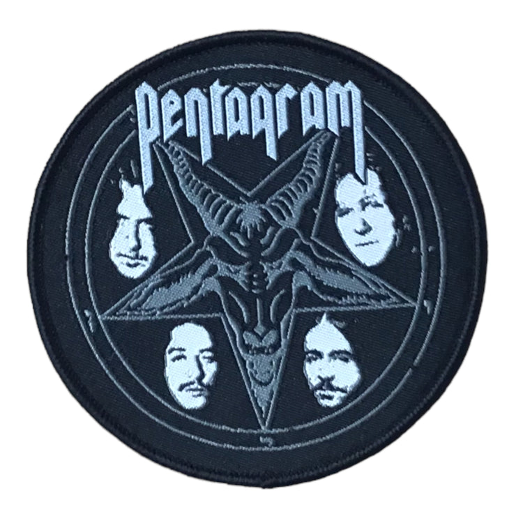 Pentagram - Baphomet Logo patch