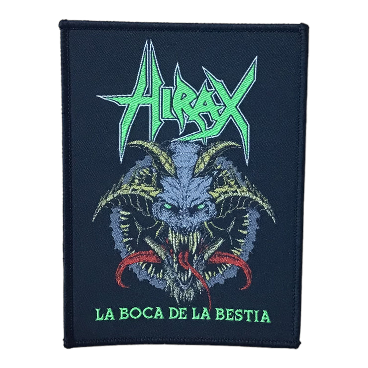 Hirax - La Boca De La Bestia patch