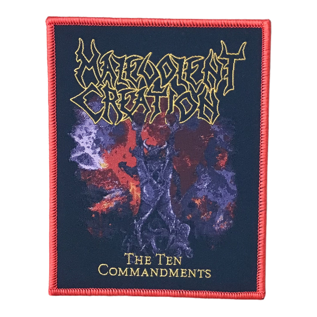 Malevolent Creation - The Ten Commandments patch – Night Shift Merch