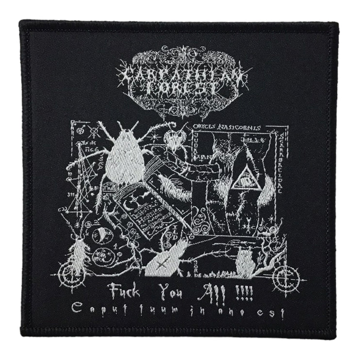 Carpathian Forest - Fuck You !!! patch