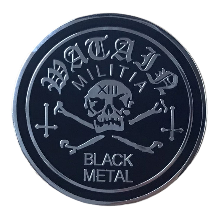 Watain - Black Metal Militia pin