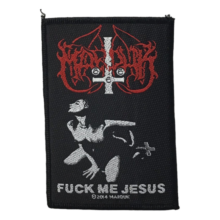 Marduk - Fuck Me Jesus B&W patch