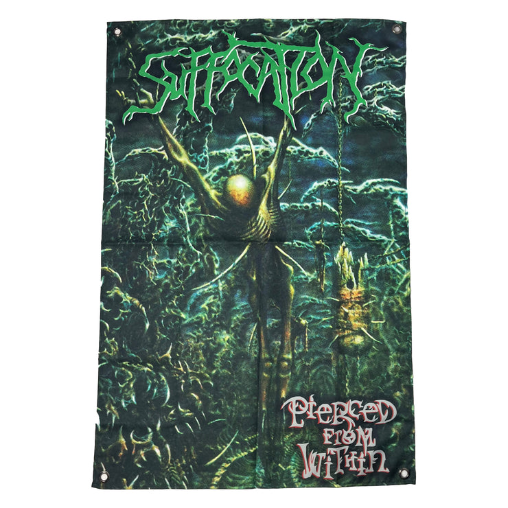Suffocation - Pierced From Within flag – Night Shift Merch